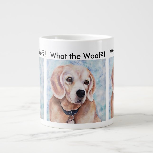 Grande Tasse Beagle doux et gentil (Devant)