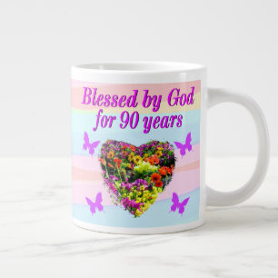 GRANDE TASSE BEAU 90E ANNIVERSAIRE BÉNÉFICIE MUG