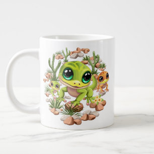 Grande Tasse Bébé Geckos jote personnages de dessin