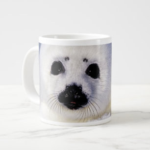 Grande Tasse Bébé phoque de la banquise golfe du Saint-Laurent,