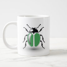 Beetle Delight Jumbo Cafee Mug