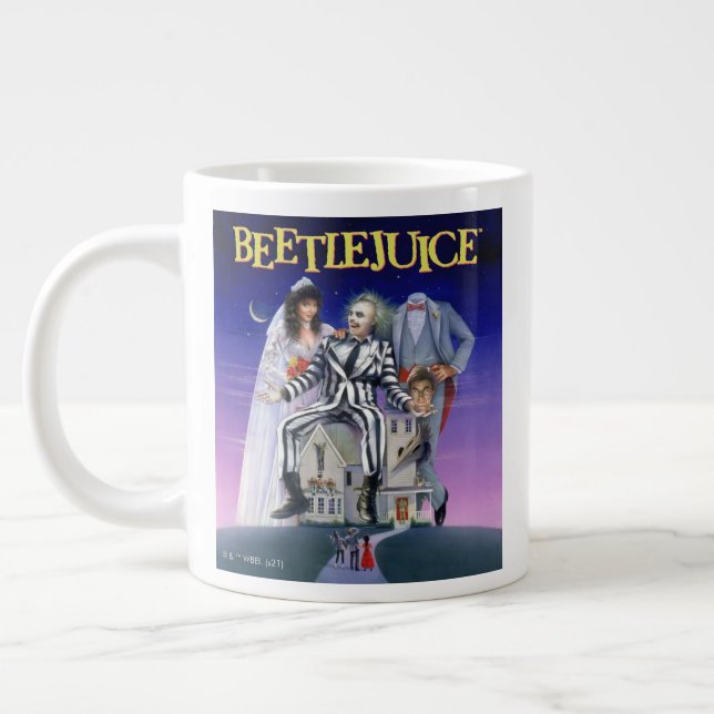 Grande Tasse Beetlejus | Affiche théâtrale (Gauche)
