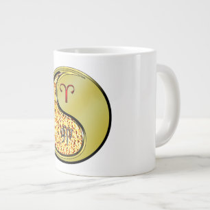 Grande Tasse Bélier & Lapin de métal