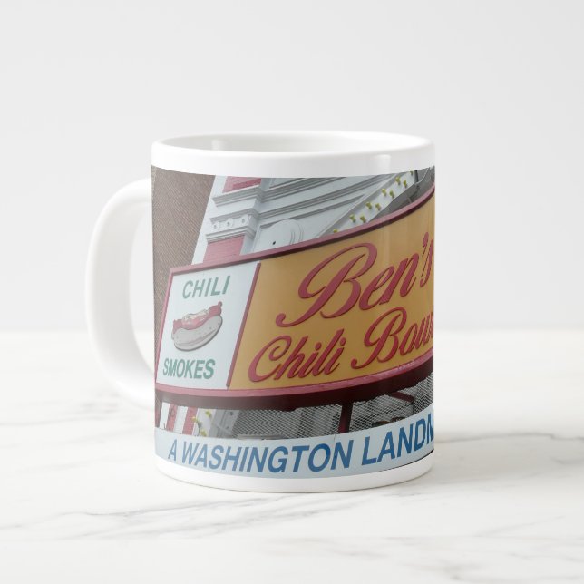 Grande Tasse Ben's Chili Bowl : Point de repère DC emblématique (Devant gauche)