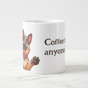 Grande Tasse Berger allemand N'importe qui café MUG