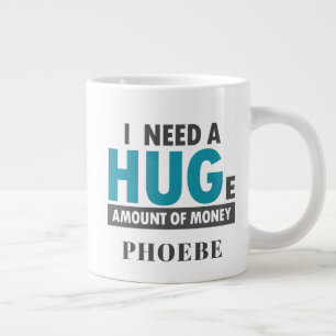 Grande Tasse Besoin D'Une Quantité Énorme De Coworker De Bureau