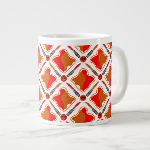 Grande Tasse Beurre d'arachide et confiture de fraise en mousse