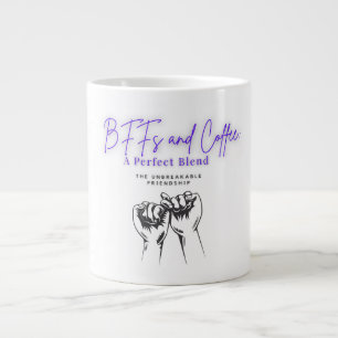 Grande Tasse BFF et café : un mélange parfait - Mug Best Friend
