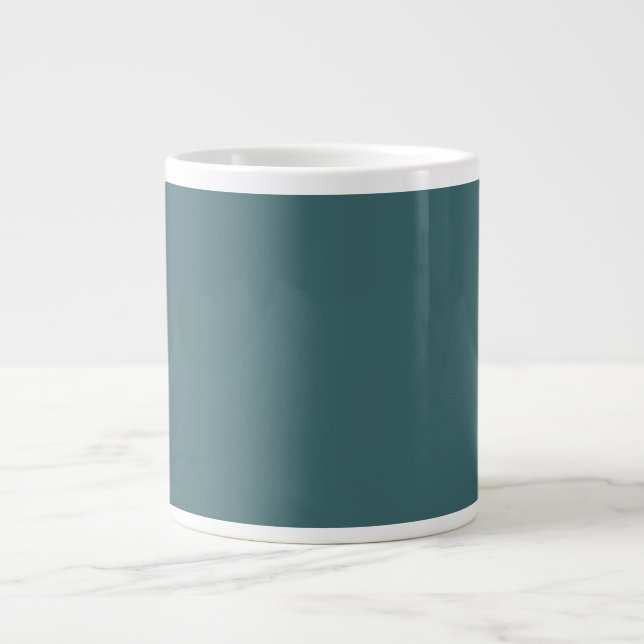 Grande Tasse Blank Cyan (Devant)
