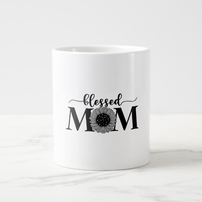Grande Tasse Blessed Mom (Devant)