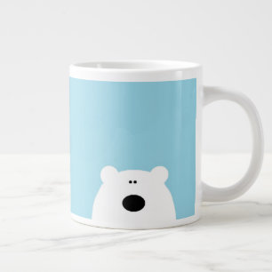 Grande Tasse Bleu de l'ours polaire
