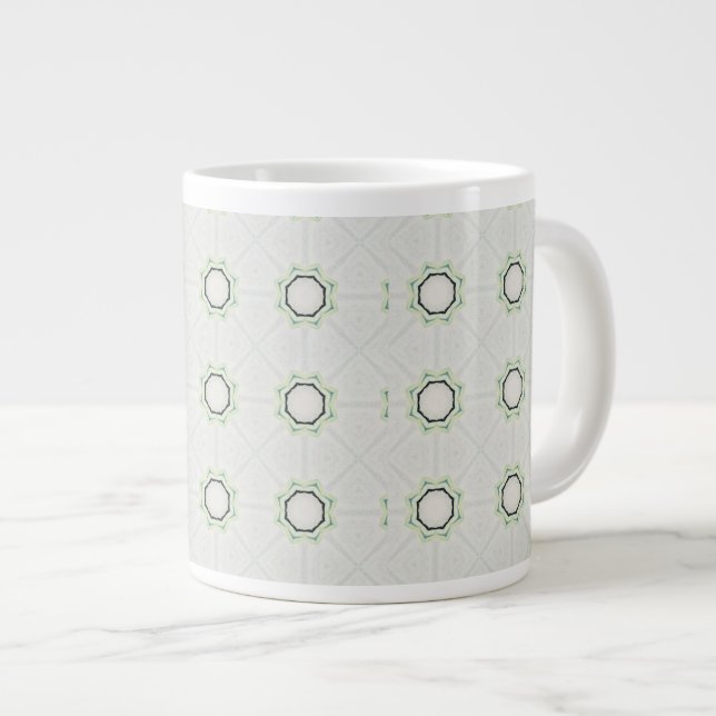 Grande Tasse Bloom serène vert (Devant droit)