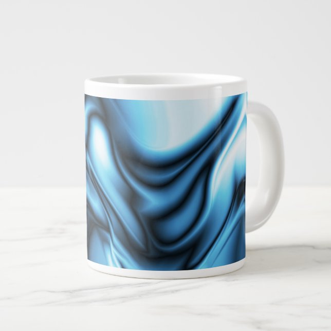 Grande Tasse Blue Silk (Devant droit)