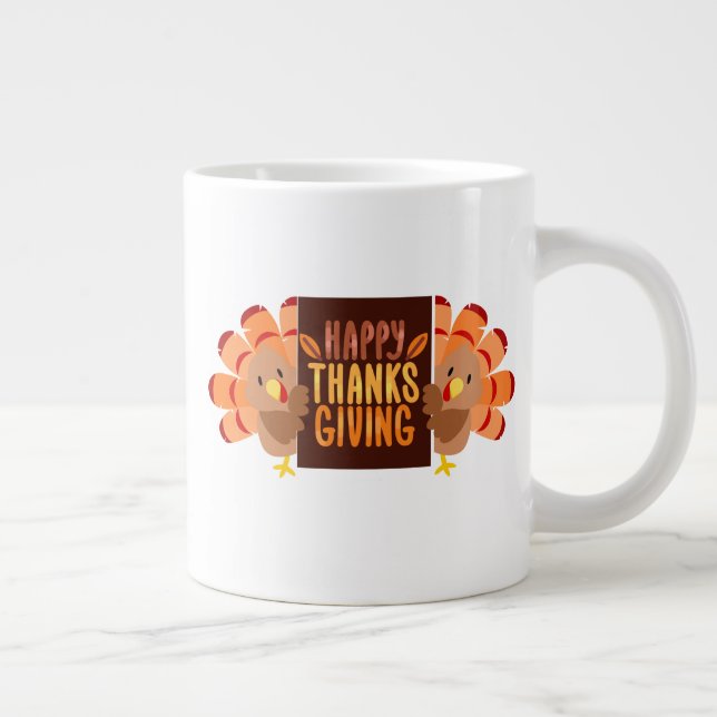 Grande Tasse Bon thanksgiving Mug (Droite)