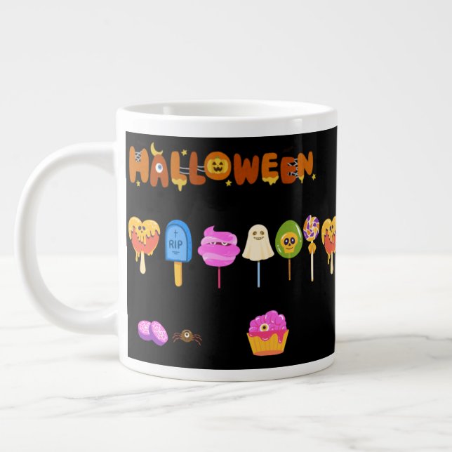 Grande Tasse bonbons d'halloween (Gauche)