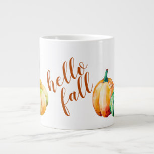Grande Tasse Bonjour Automne, Citrouille Beaucoup