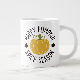 Grande Tasse Bonjour Citrouille saison épice 20 oz Mug en céram