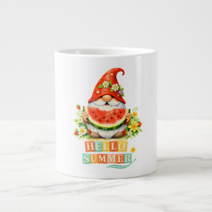 Grande Tasse Bonjour Gnome Été