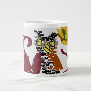 Grande Tasse Bonté nocturne de hibou