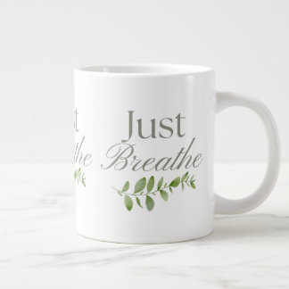 Grande Tasse Botanique Respiration Profonde, Bien-être Pleine C