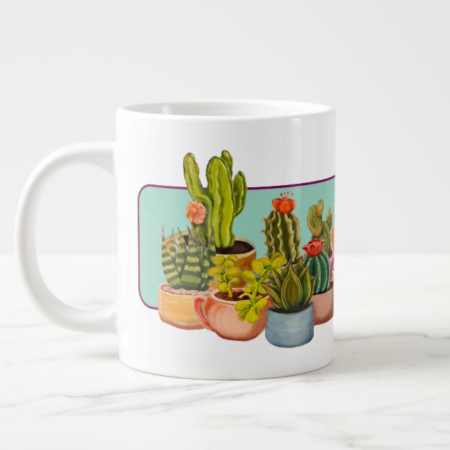 Grande Tasse Bouche de spécialités cactus (Gauche)