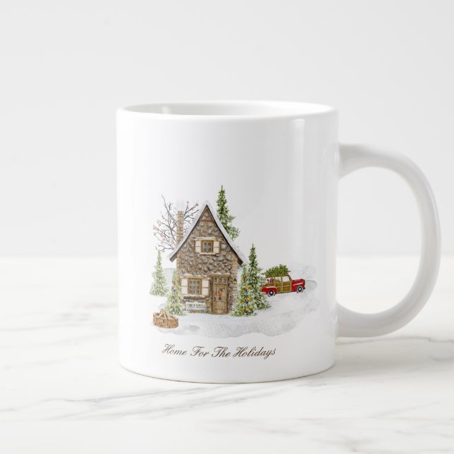 Grande Tasse Bouchon de Noël (Droite)