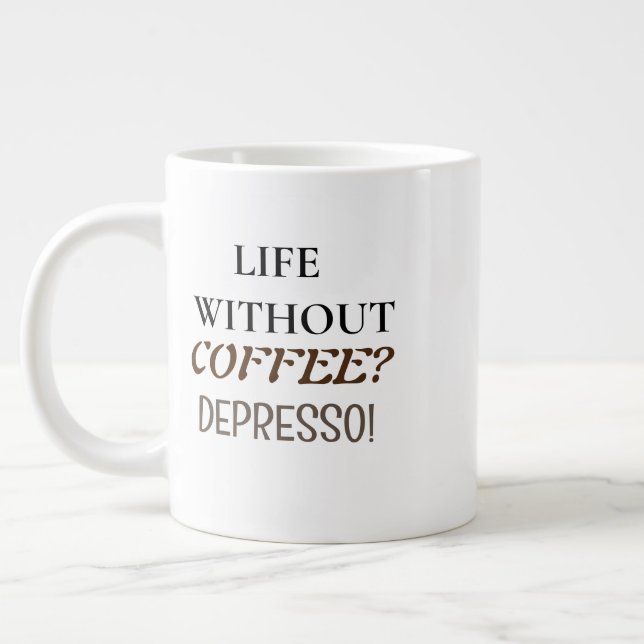 Grande Tasse Bouchon de spécialité (Gauche)