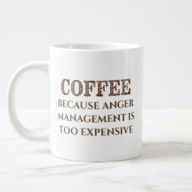 Boue de spécialités de café humoristique