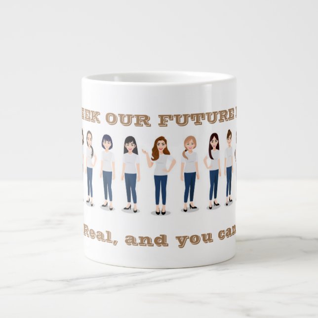 Grande Tasse Boug de spécialité (Soeurs Épouses) (Devant)