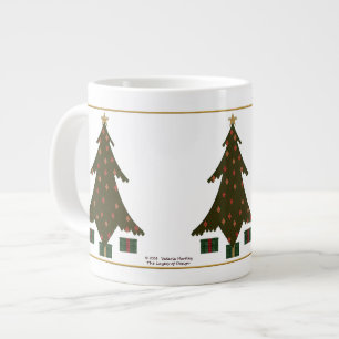 Grande Tasse Boug de spécialités de Noël doré