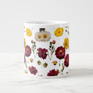 Grande Tasse Boug Jumbo Spécial : Design d'explosion florale