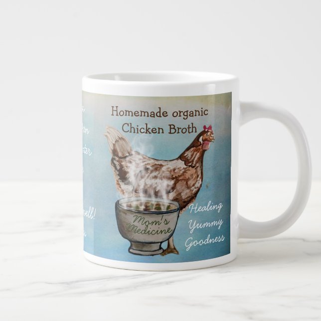 Grande Tasse bouillon de poulet (Droite)