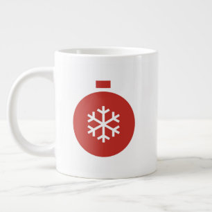 Grande Tasse Boule de Noël Géant Café Mug