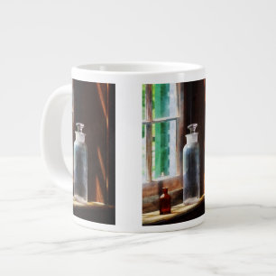 Grande Tasse Bouteille de réactif et petite bouteille Brown