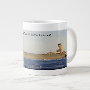 Grande Tasse Bradshaw McKee et St. Marys Conquest jumbo mug