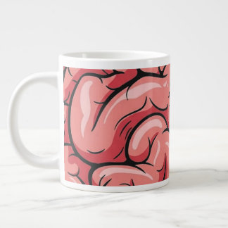 Grande Tasse Brain Pattern Jumbo Specialty Mug