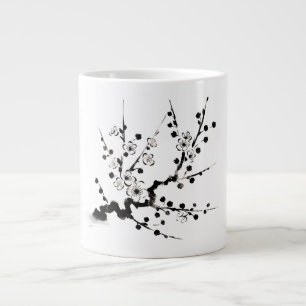 Grande Tasse Branche de fleurs de cerisier