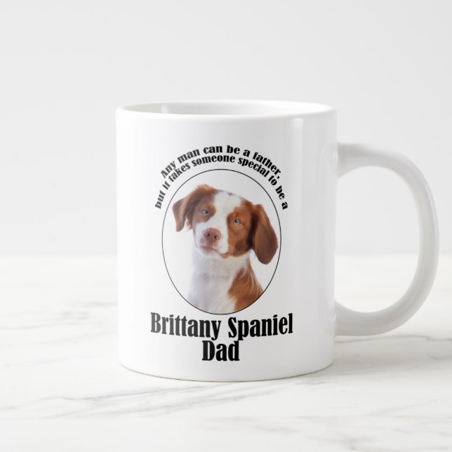 Grande Tasse Brittany Spaniel Papa (Droite)