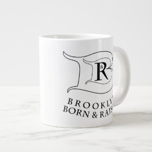 GRANDE TASSE BROOKLYN EST NÉ ET A ÉLEVÉ JUMBO MUG