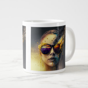 Grande Tasse Brûler des lunettes Jumbo Mug