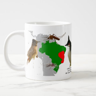 Grande Tasse Bulbus à bec rouge au Brésil par RoseWrites