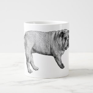 Grande Tasse Bulldog Noel Mug