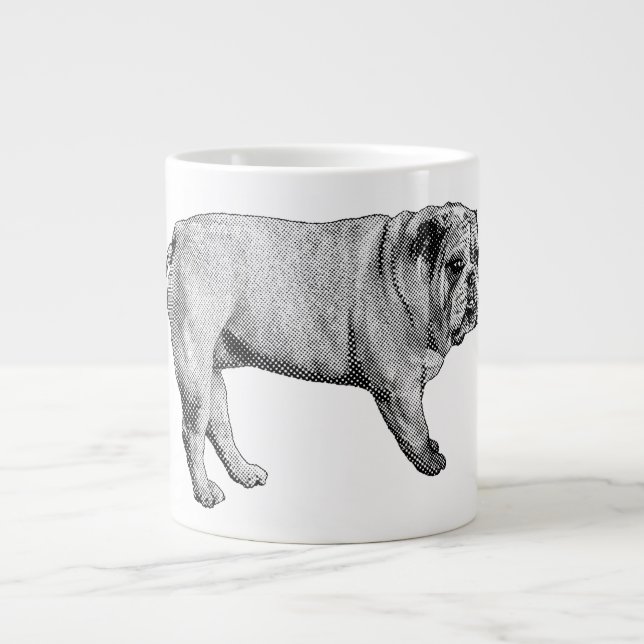 Grande Tasse Bulldog Noel Mug (Devant)
