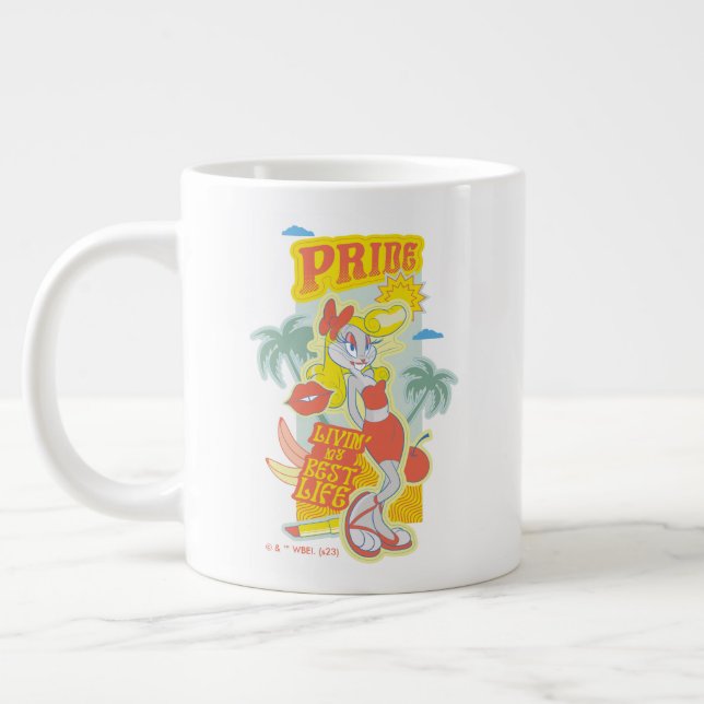 Grande Tasse BUNNY™ Pride - Livin' My Best Life (Gauche)
