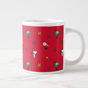Grande Tasse cacahuètes   Cadeau de Noël Rouge