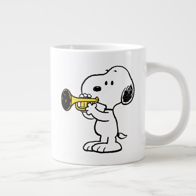 Grande Tasse cacahuètes | Joueur de trompette Snoopy (Droite)