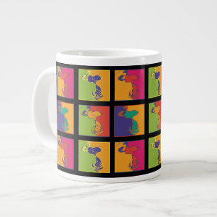 Grande Tasse cacahuètes   Snoopy Pop Art Moderne