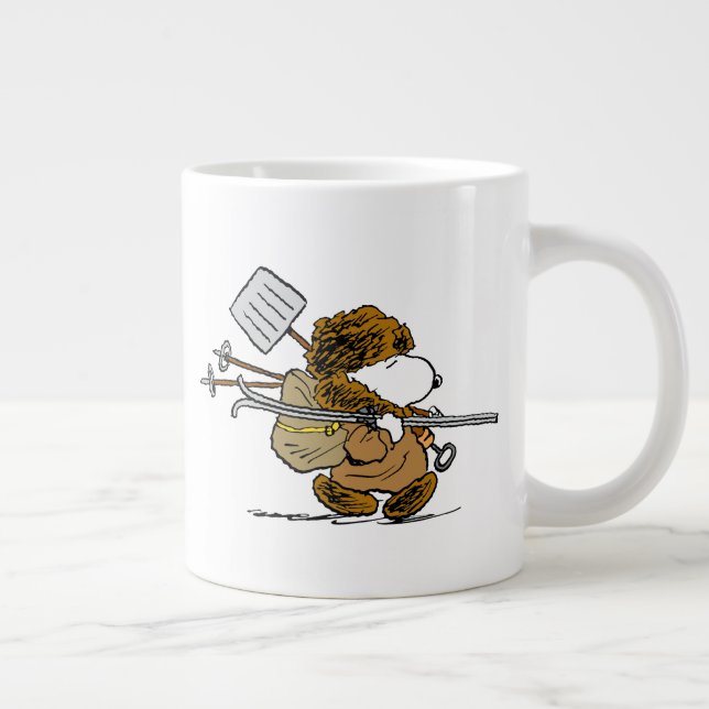 Grande Tasse cacahuètes | Snoopy Snow Warrior (Droite)