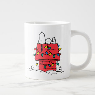 Grande Tasse cacahuètes   Snoopy's Dog House With Lights