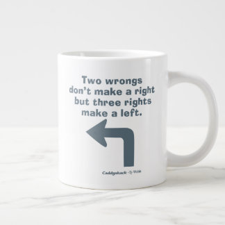 Grande Tasse Caddyshack | Deux erreurs ne font pas un droit